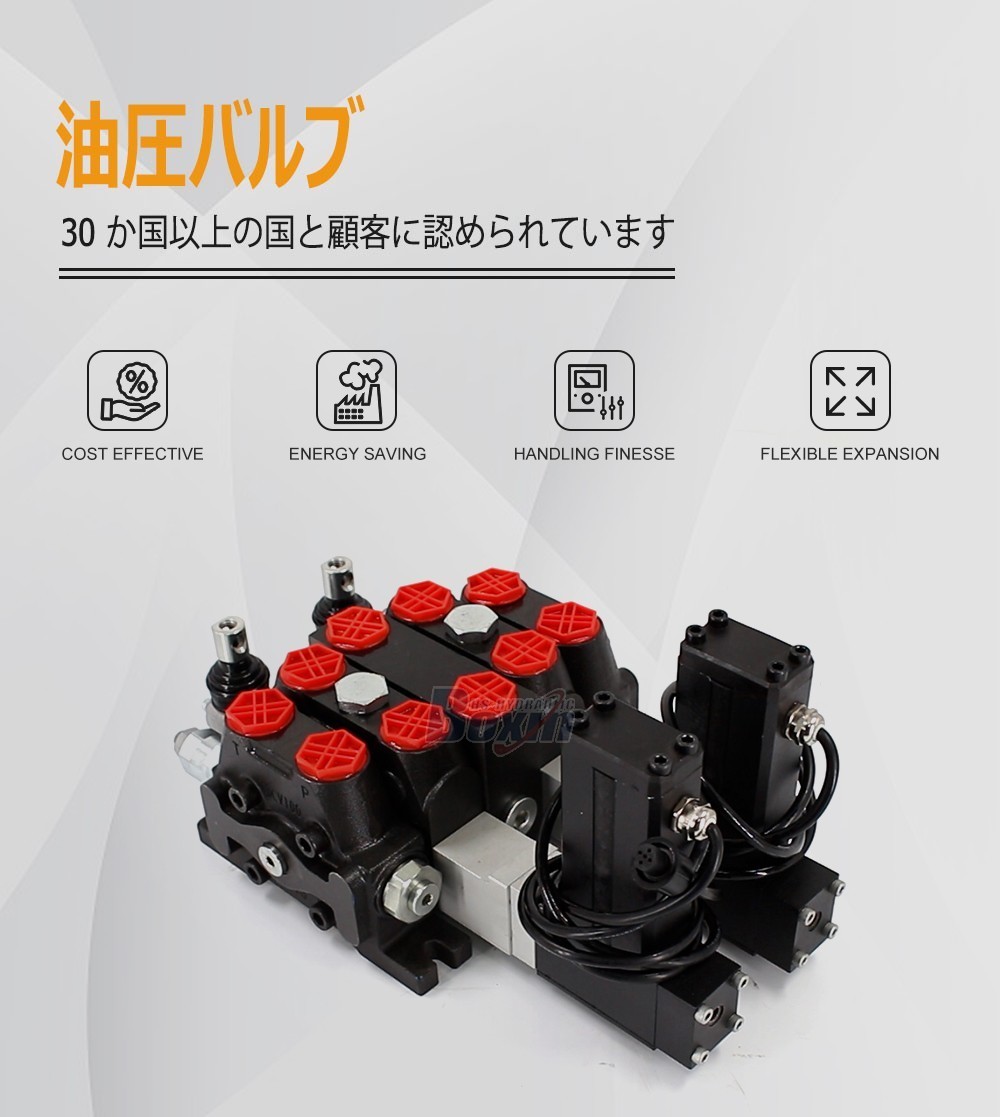 Sectional Control Valve DCV100 with Electric Motor Actuator